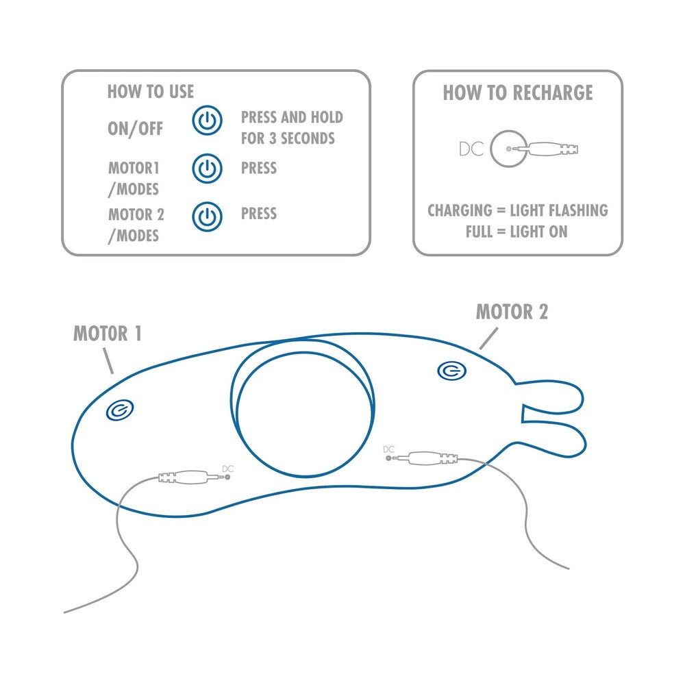 ToyJoy Designer Edition Superhero Couples CRing | Detail View | "Superhero couples ring - detail view"