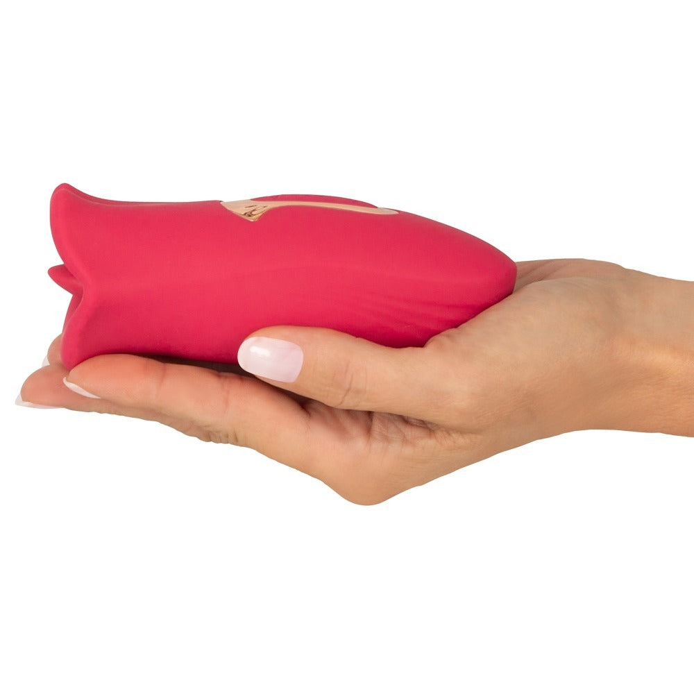 Oral Fun Moving Lips Tongue Vibrator|Detail View|"Oral stimulator - detail view"