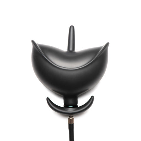 Master Series Ass Bound Anchor Inflatable Anal Plug | Back View | "Inflatable anal plug - back view"