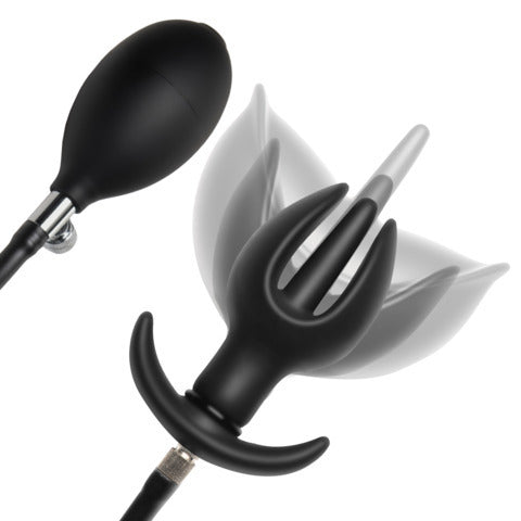 Master Series Ass Bound Anchor Inflatable Anal Plug | Detail View | "Inflatable anal plug - detail view"
