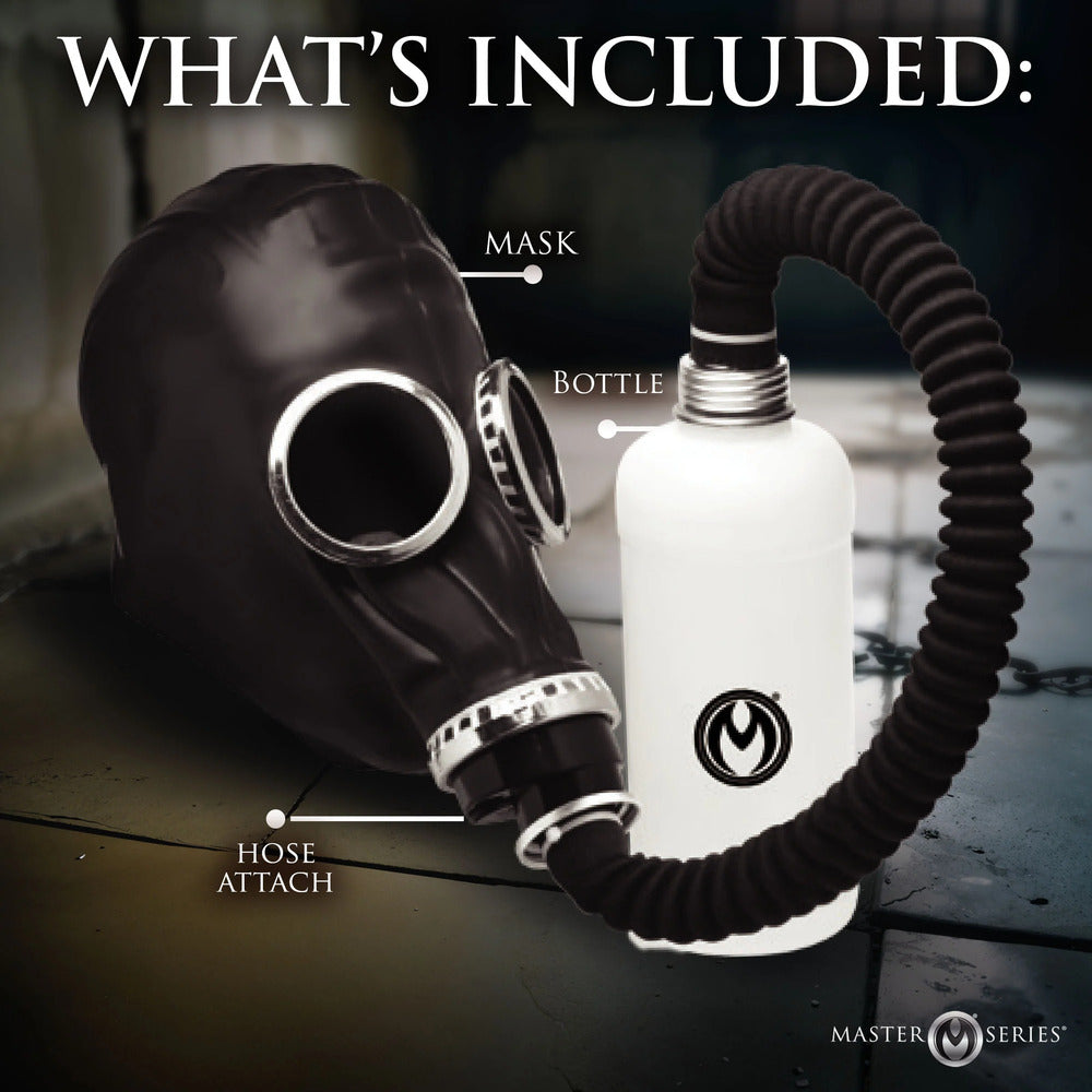 Master Series Gas Mask | Angle View | Complete Set