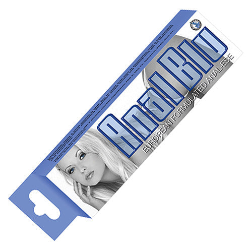 Anal Blu 1.5 oz | Front View | Blue intimate lubricant