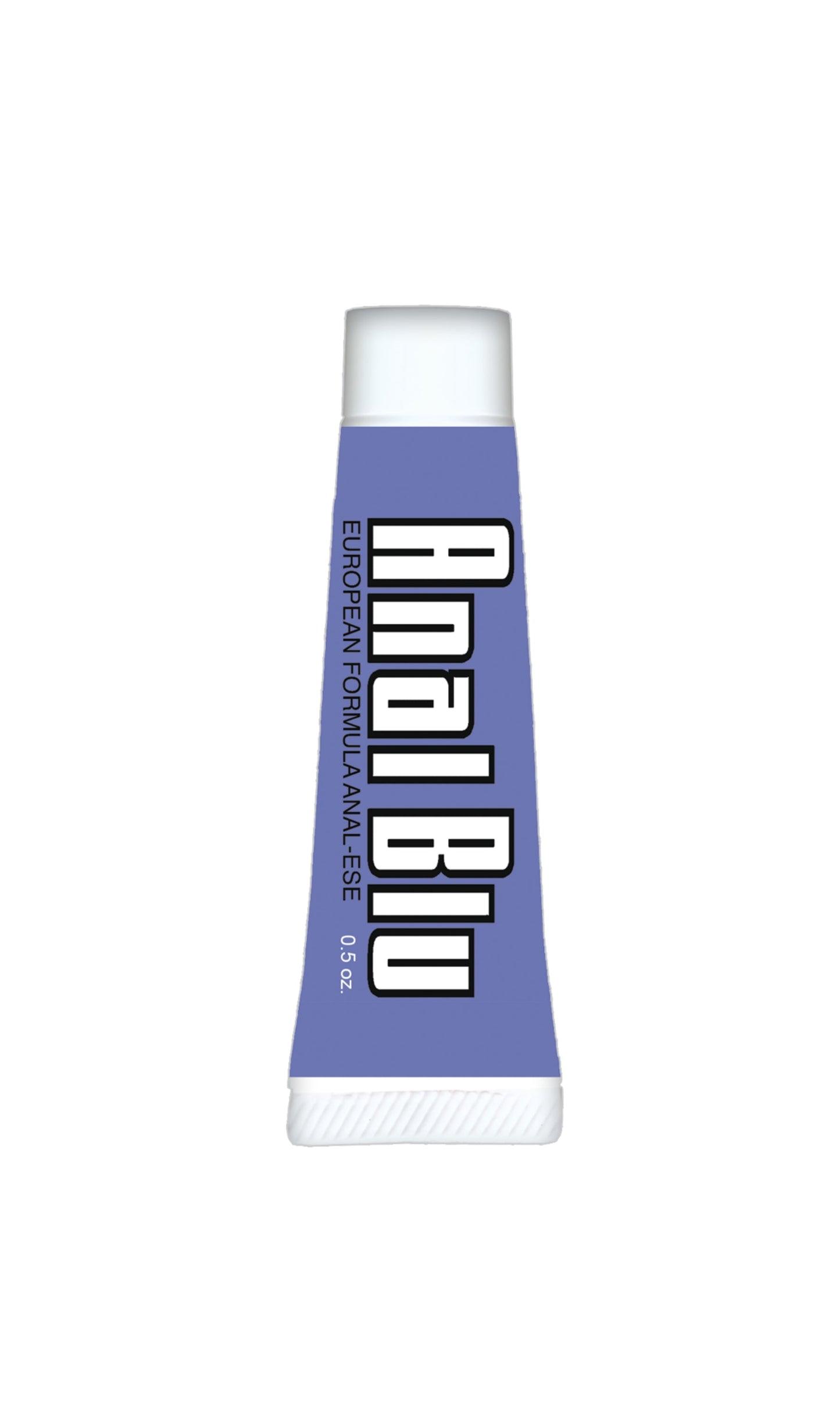Anal Blu | Front View | Blue tinted lubricant