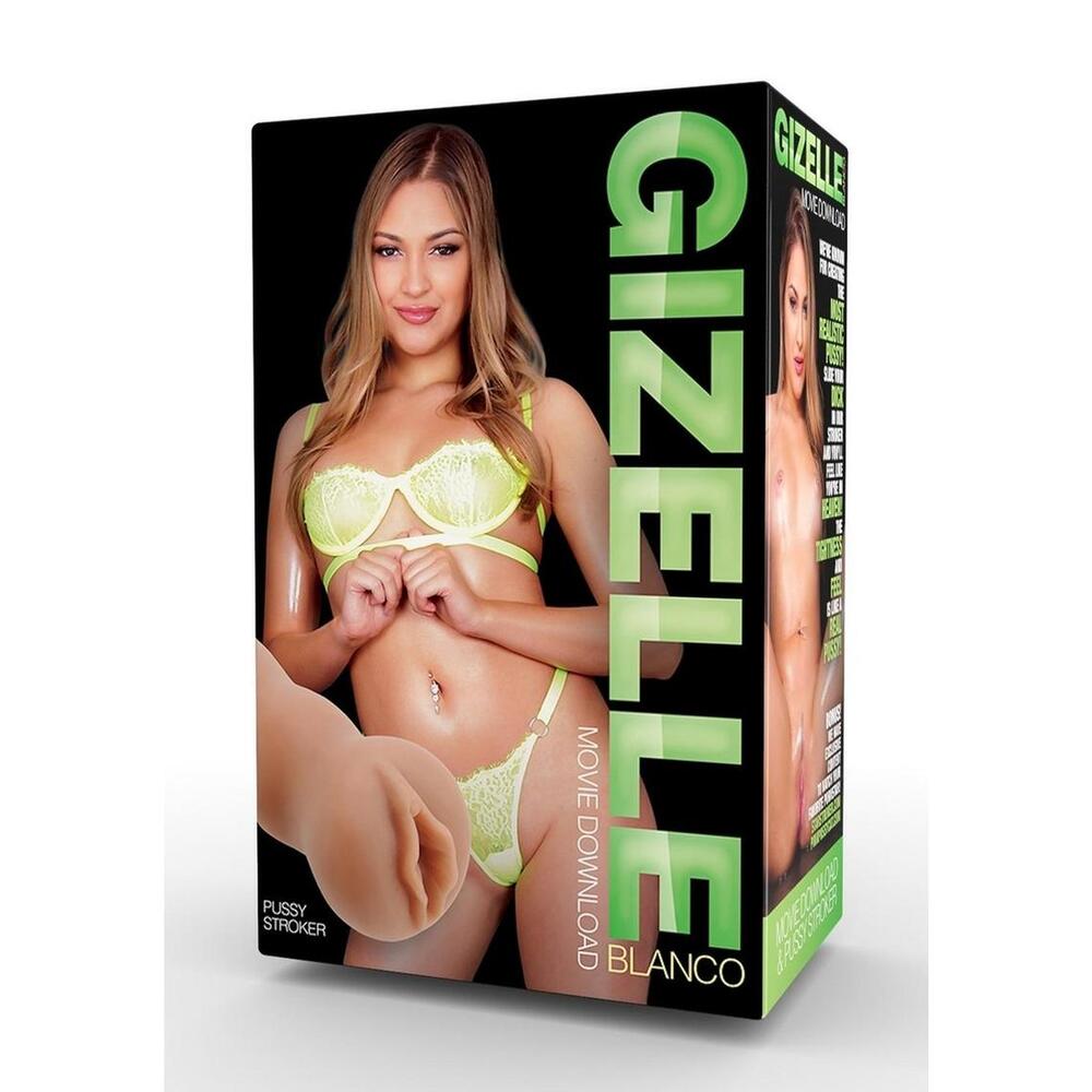 Gizelle Bianco Pussy Stroker Masturbator|Texture View|"Premium stroker - texture close-up"