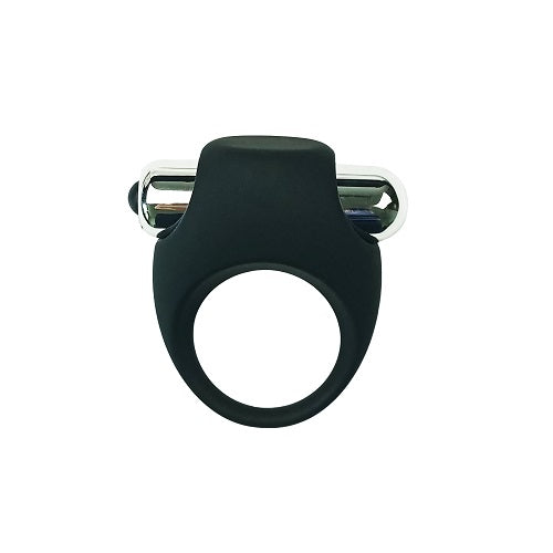 JoyRings-Silicone-Vibrating-Cock-Ring|Front|"basic vibrating cock ring - front view"