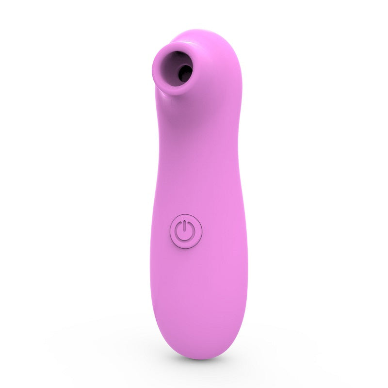 Loving Joy 10 Function Clitoral Suction Vibrator Pink | Main View | "pink suction vibrator with 10 functions - main view"