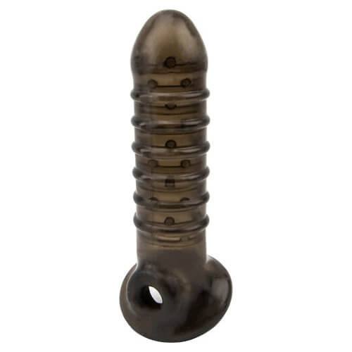 Loving Joy Boss Textured Penis Sleeve with Ball Loop Adult Toys Direct