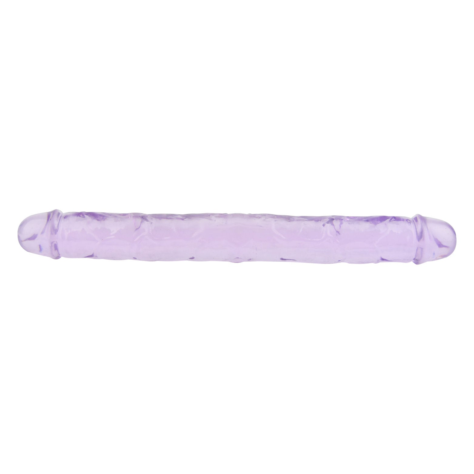 Loving Joy 12 Inch Double Dildo Purple | Side View | "long purple double dildo - side view"