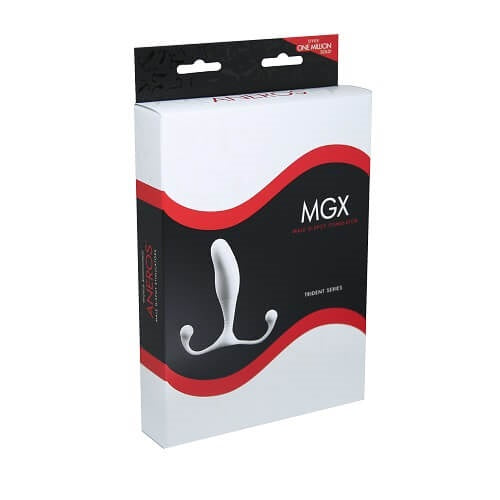 Aneros-MGX-Trident-Prostate-Massager|Side View|"mgx prostate massager details - side view"