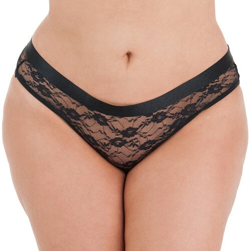 Happy-Rabbit-Plus-Size-Remote-Control-Knicker-Vibrator|Detail|"vibrating mechanism close up - detail view"