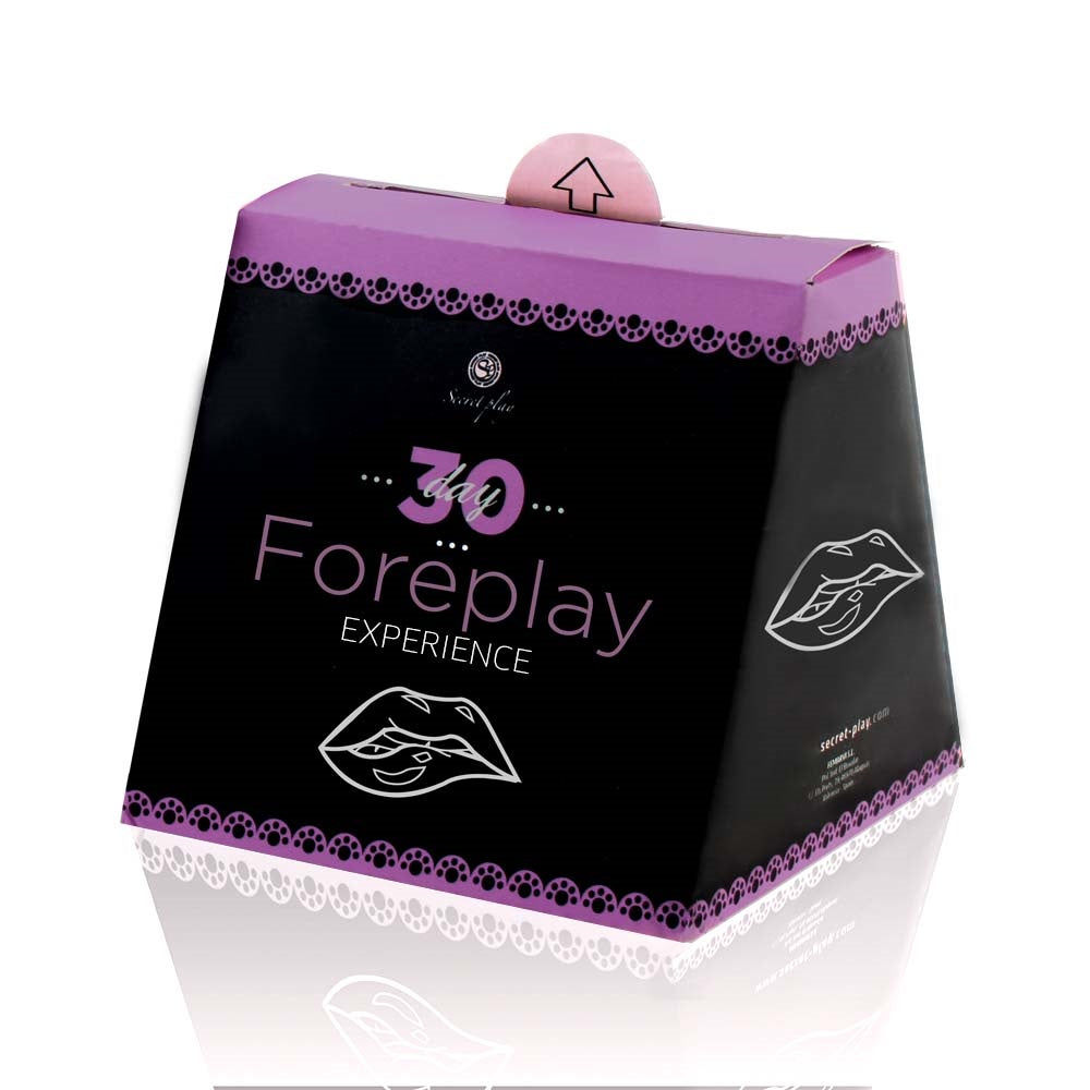 30 Day Foreplay Challenge | Front View | "Foreplay challenge cards - front view"