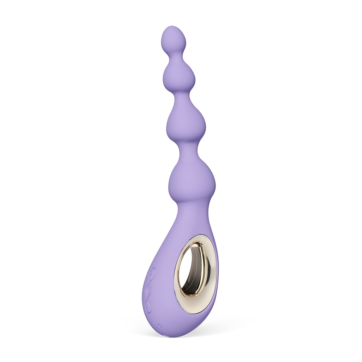 LELO Soraya Anal Beads Violet Dusk|Front View|"premium anal beads violet - front view"