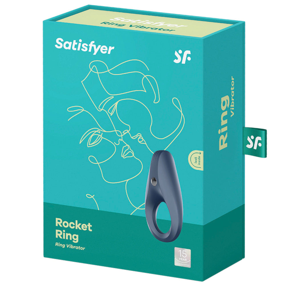 Satisfyer Ring 1 Rocket Cock Ring|Detail View|"surface detail - detail view"