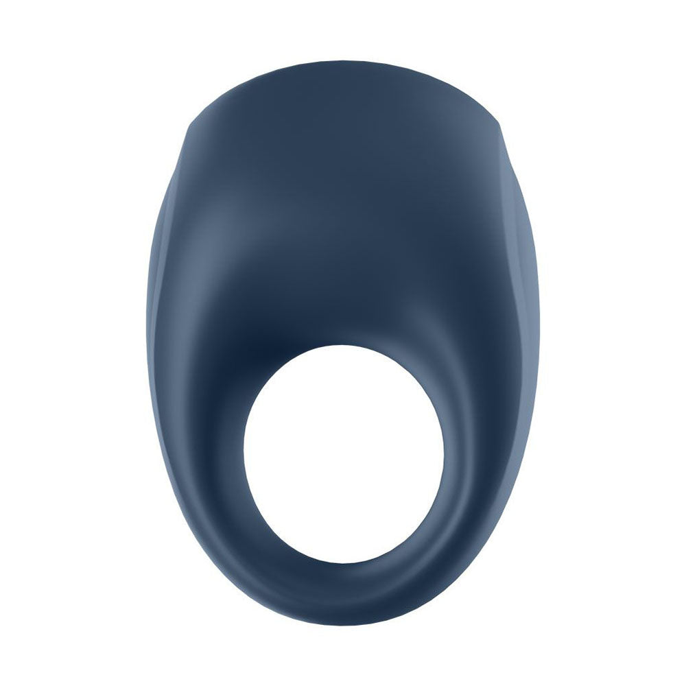 Satisfyer App Enabled Strong One Cock Ring Blue|Detail View|"surface detail - detail view"