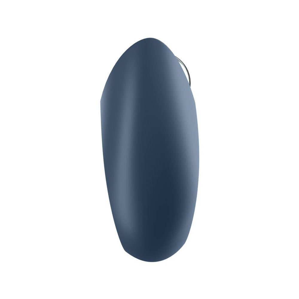 Satisfyer App Enabled Royal One Cock Ring Blue|Side View|"app detail - side view"