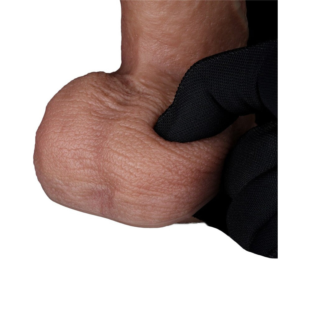 Lovetoy Dual Layered Silicone Dildo 7.5 Inches|Back View|"quality build - back view"