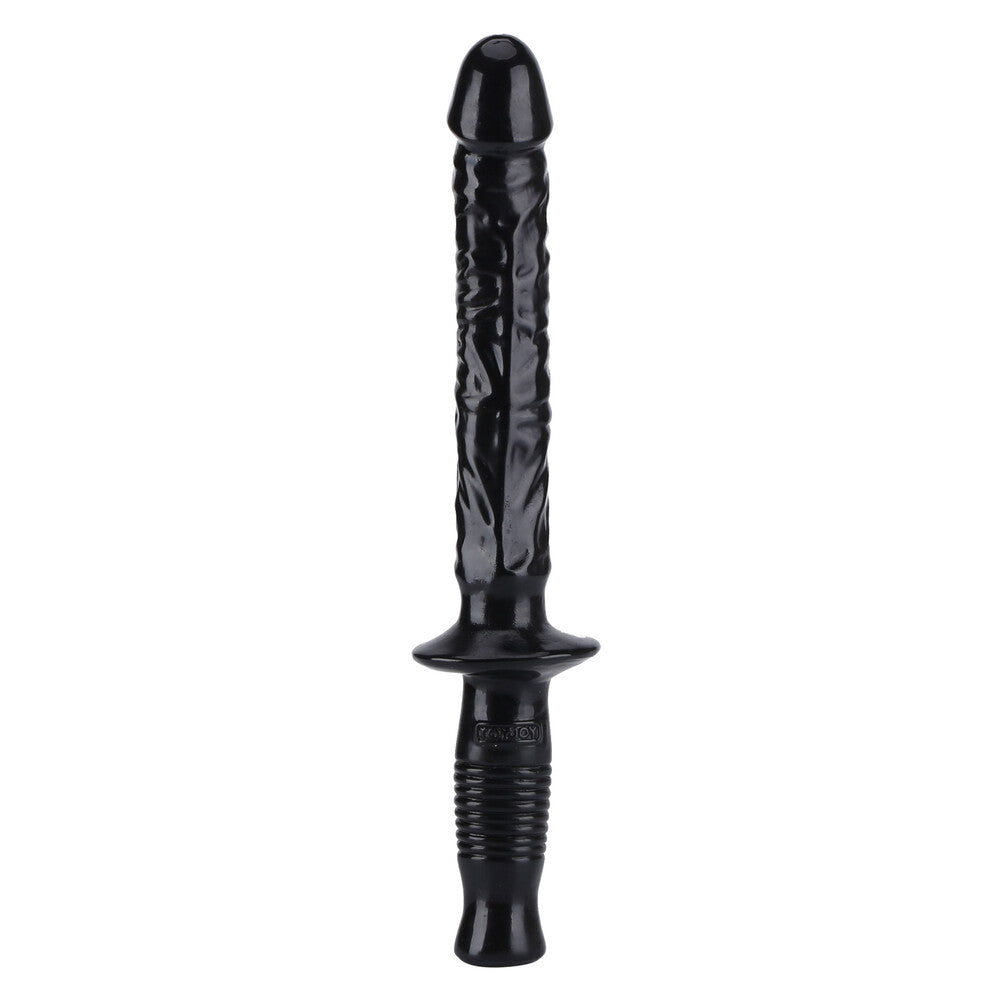 ToyJoy The Manhandler 14.5 Inch Black|Front View|"large design - front view"