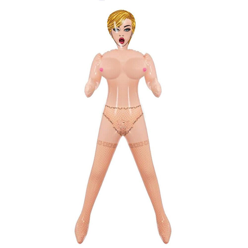 Doll Face Dream Girl Blow Up Doll|Front View|"dream girl doll-front view"|