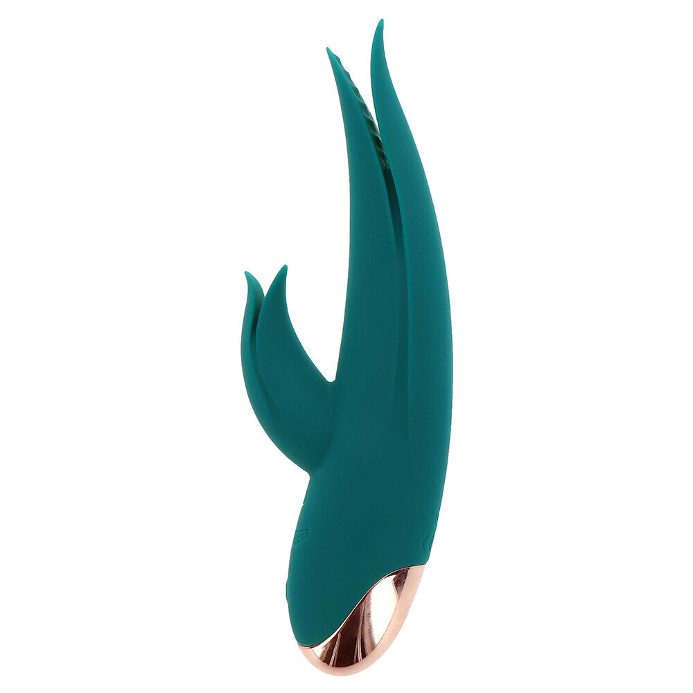 ToyJoy Ivy Sage Pinpoint Vibrator|Side View|"Premium pleasure device - side view"