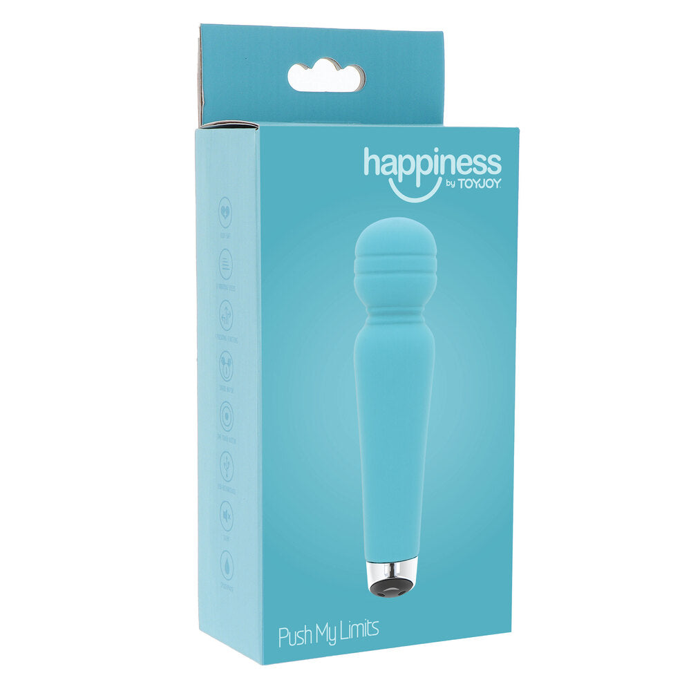 ToyJoy Happiness Push My Limits Mini Wand | Package | "complete mini kit - package view"
