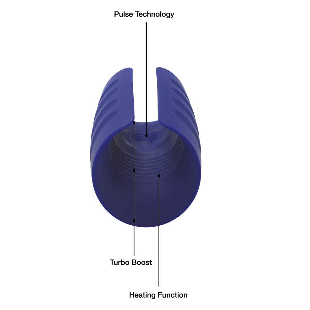 Private Turbo Stroker Heating Masturbator|Side View|"turbo detail - side view"