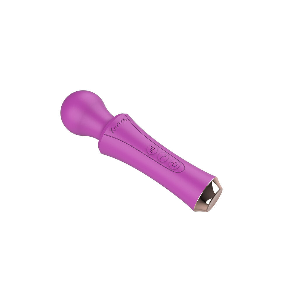 Xocoon The Personal Wand Purple | Angle | "ergonomic design - angle view"