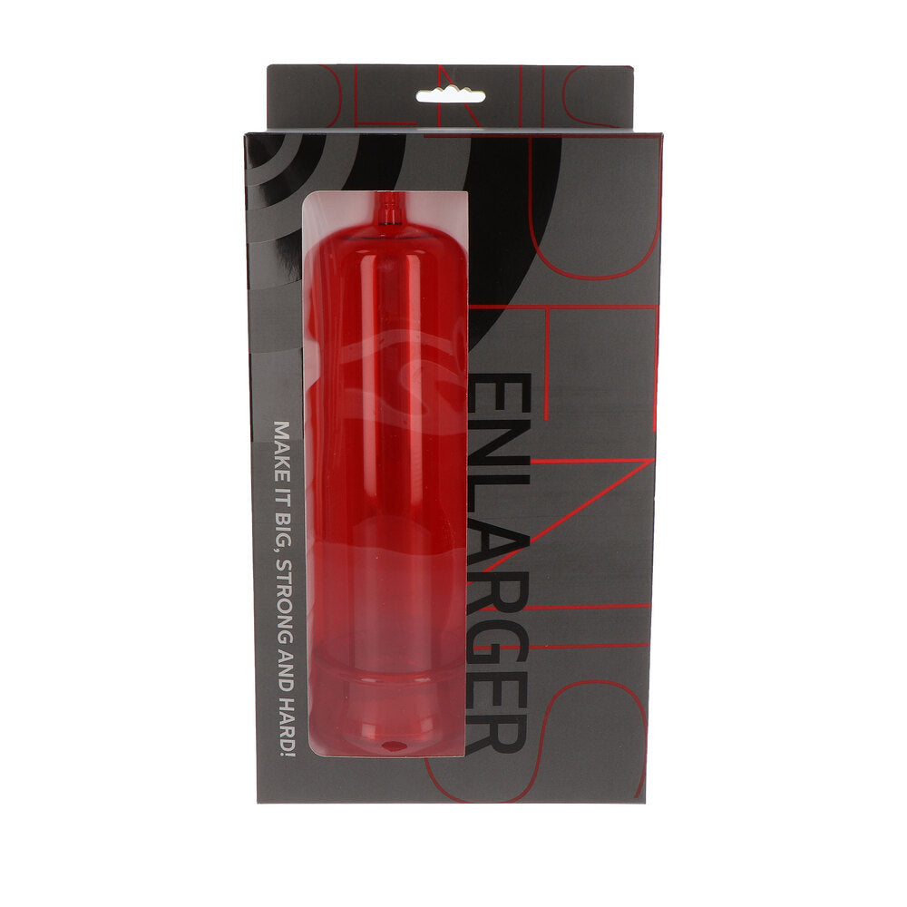 Penis Enlarger Pump|Side View|"Precision cylinder with measurements - side view"