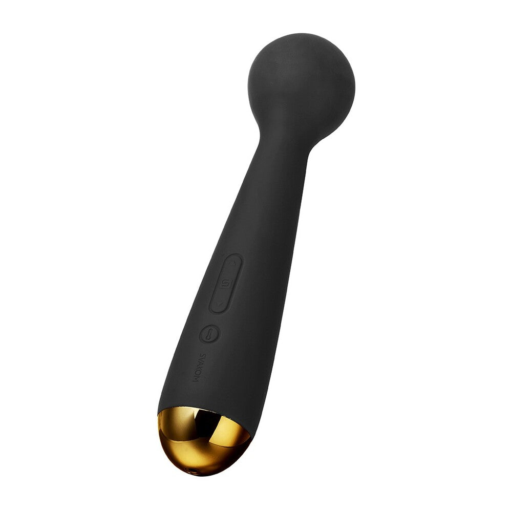 Svakom Emma Neo Interactive Warming Wand Massager|Detail|"interactive warming wand massager - detail view"