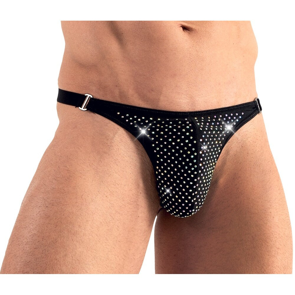 Svenjoyment String With Sparkly Rhinestones|Front View|"sparkly design-front view"|