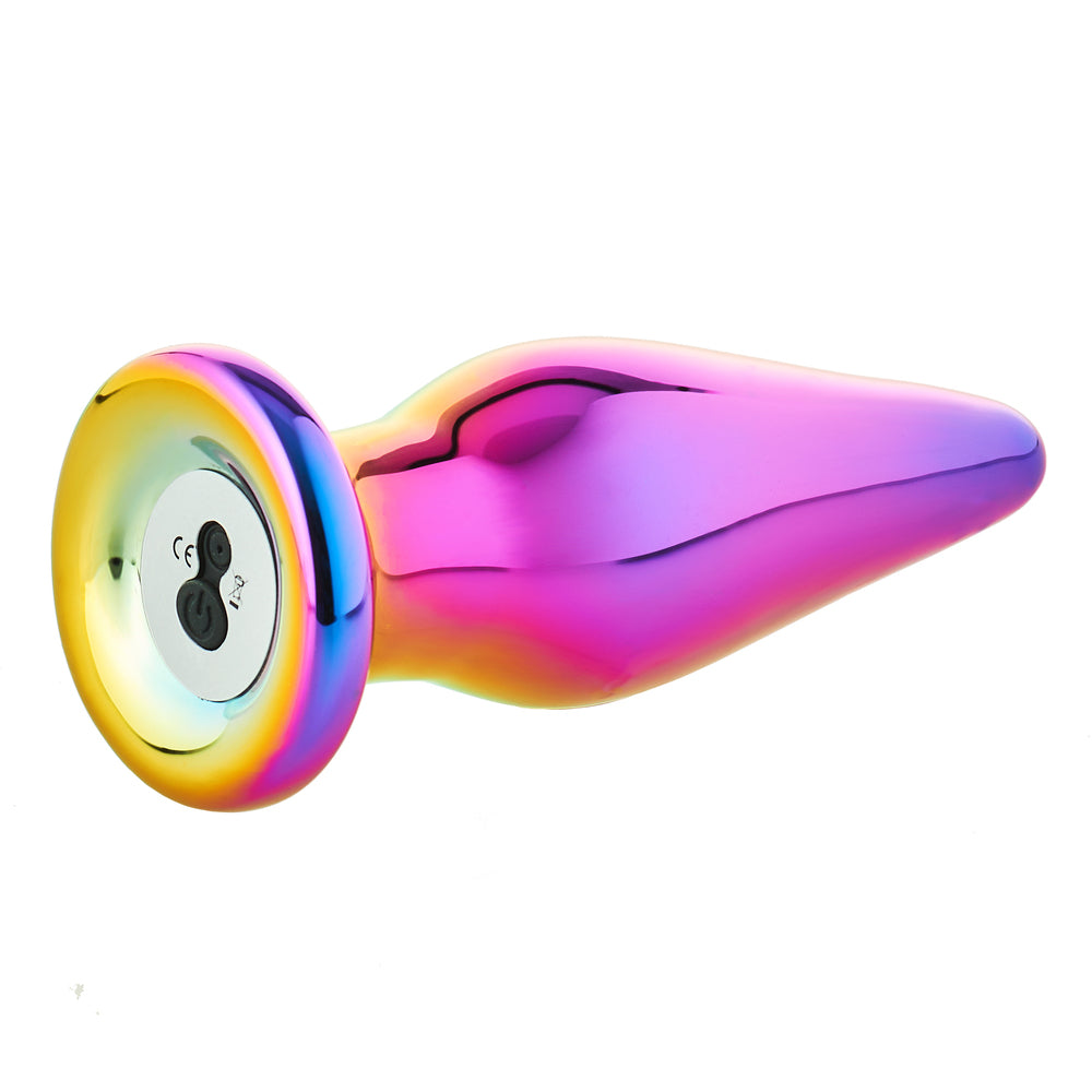 Glamour-Glass-Remote-Control-Tapered|Side View|"elegant tapered design-side view"
