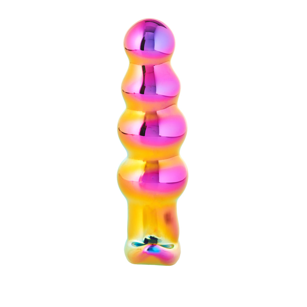 Glamour-Glass-Remote-Control-Beaded|Side View|"elegant beaded design-side view"