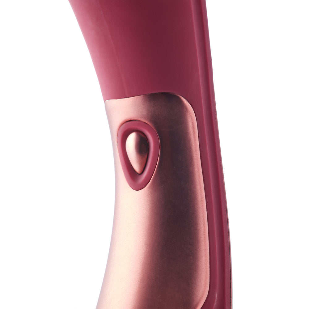 Dinky Jacky O Curved Wand | Angle | "flexible neck design - angle view"