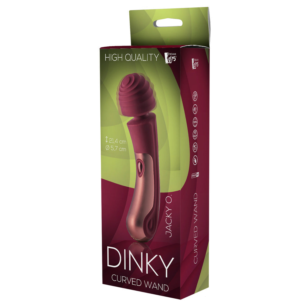 Dinky Jacky O Curved Wand | Package | "complete curved wand kit - package view"