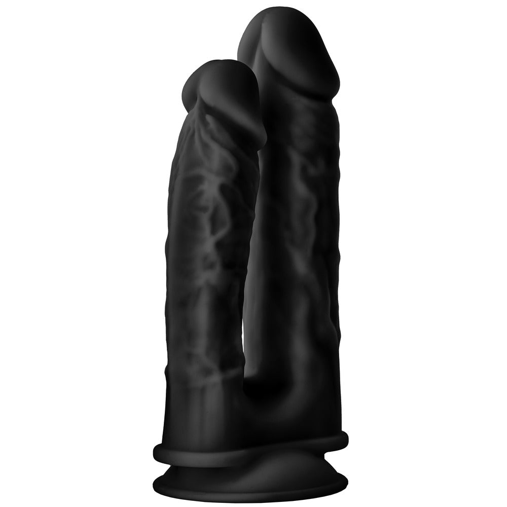 Real Love Dual Density Double Penetrator|Side View|"density detail - side view"