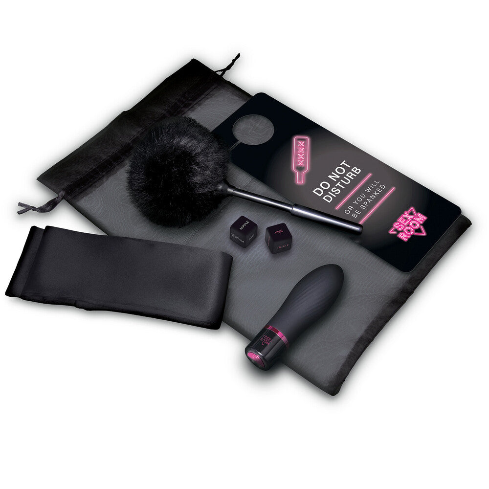 Sex Room Vibe Kit|Front View|"vibrator kit set - front view"