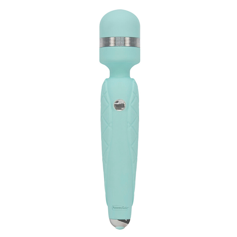 Pillow Talk Cheeky Wand Massager|Front|"cheeky wand massager - front view"