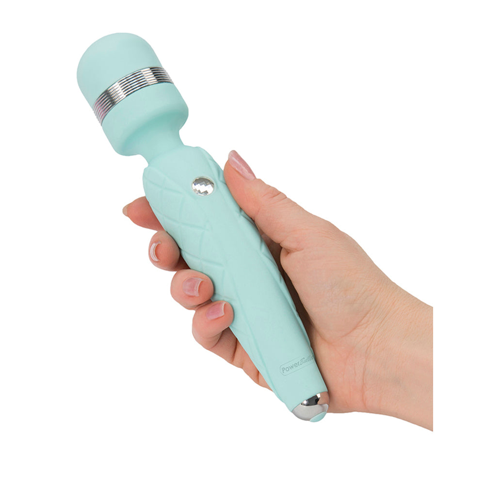 Pillow Talk Cheeky Wand Massager|Detail|"cheeky wand massager - detail view"