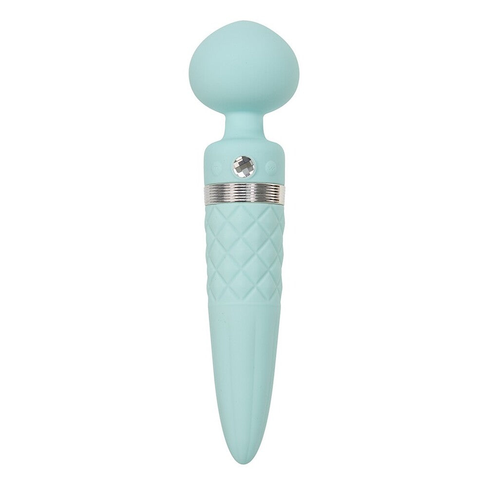 Pillow Talk Sultry Wand Massager|Front|"sultry wand massager - front view"