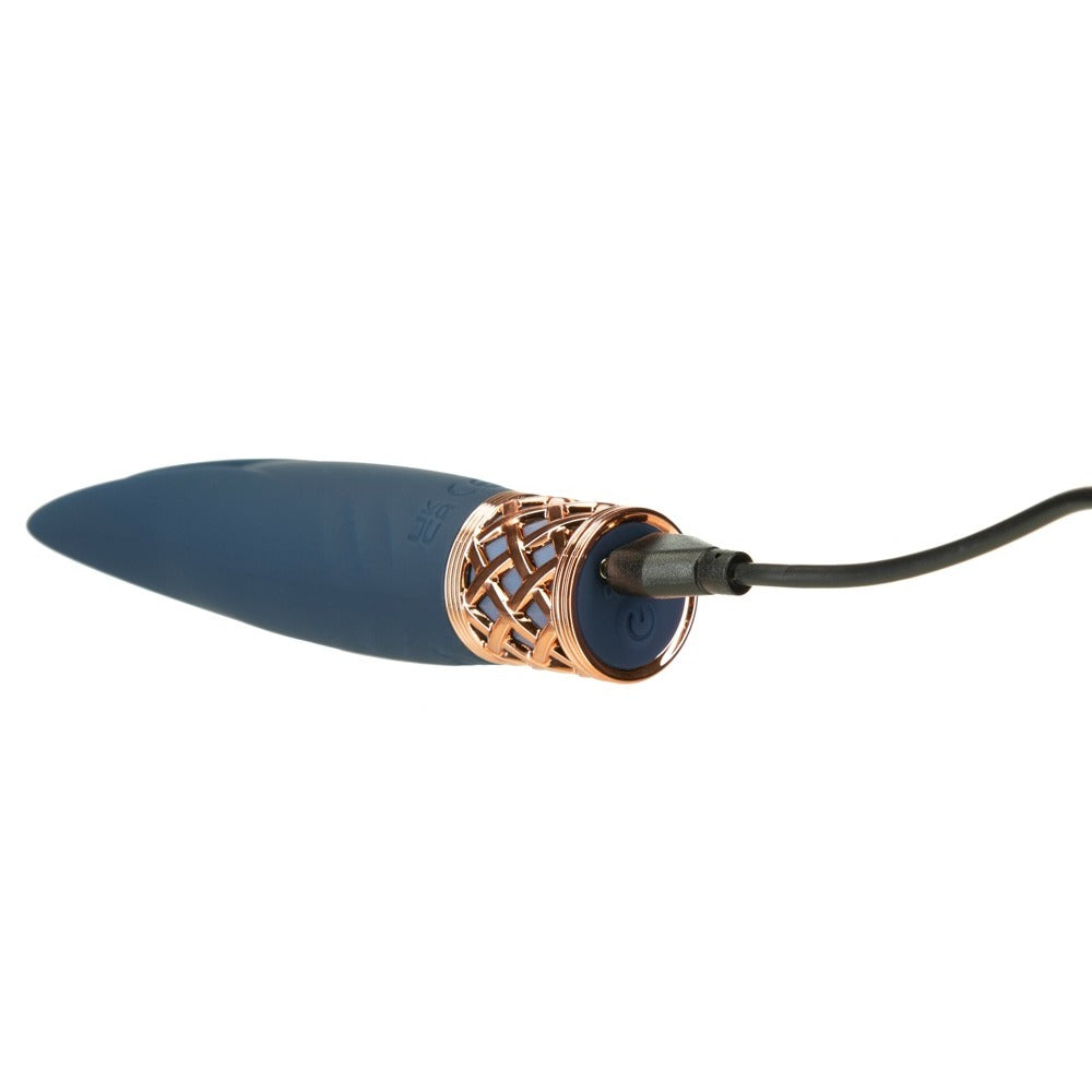 Pillow-Talk-Secrets-Playful-Mini-Massager|Detail View|"whisper quiet controls-detail view"