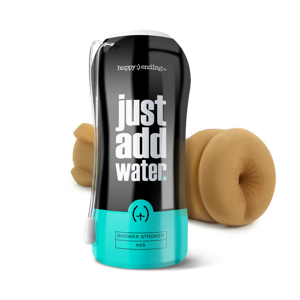 Happy Ending Just Add Water Shower Ass Stroker|Front View|"shower design - front view"