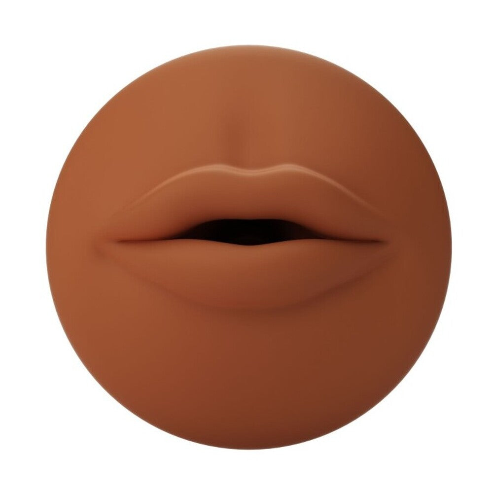 Autoblow A I Reusable Mouth Sleeve|Side View|"sleeve detail - side view"