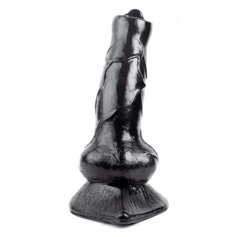 Animhole Maltese Dog Dildo|Back View|"maltese fantasy dildo - back view"