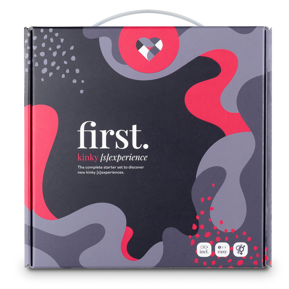First Kinky Sexperience Complete Starter Kit|Back View|"kinky starter kit - back view"
