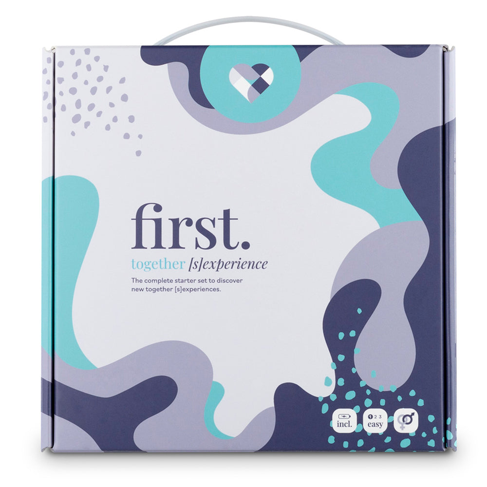 First Together Sexperience Complete Starter Kit|Back View|"couples starter kit - back view"