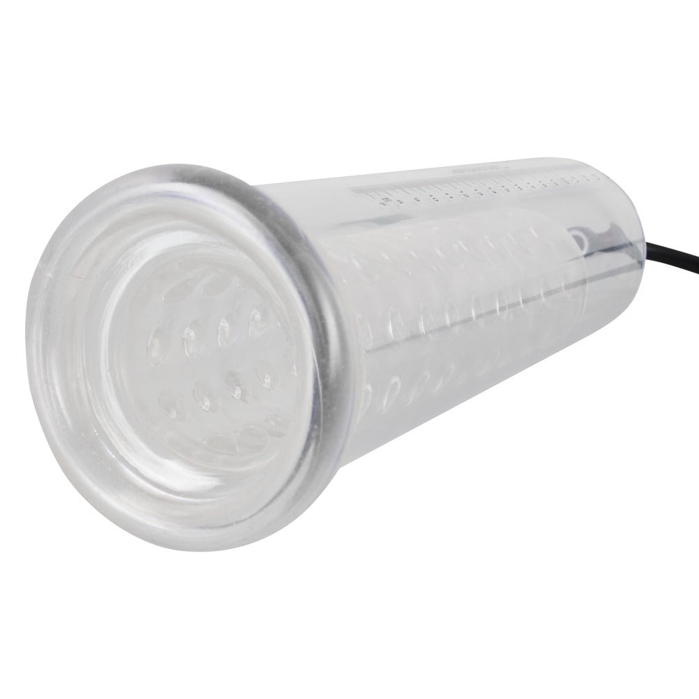Pumped Automatic Rechargeable Luv Pump|Side View|"Smart pressure control with digital display - side view"