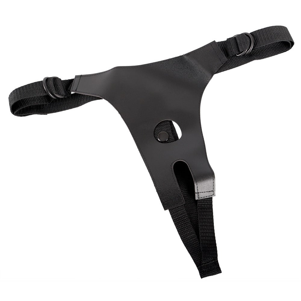 Strap On Colour Dildo Harness|Back View|"quality build - back view"