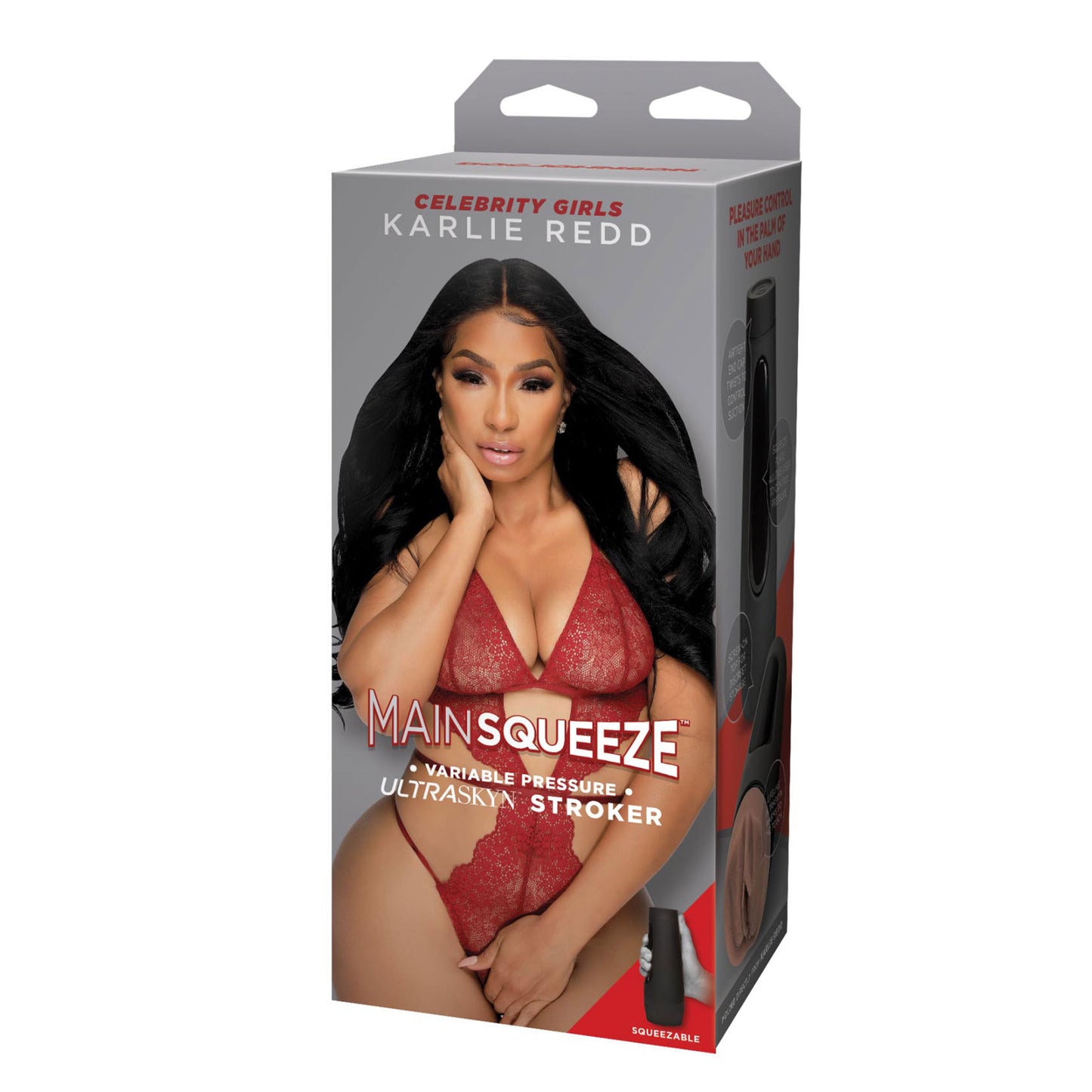Doc Johnson Karlie Redd Main Squeeze Masturbator|Back View|"quality build - back view"