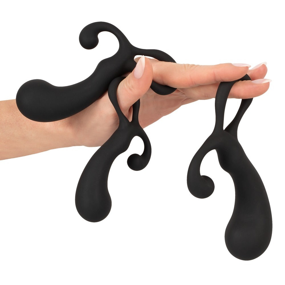 Rebel-Mens-Gear-3-Piece-Prostate-Plug-Set|Detail View|"product features-detail view"