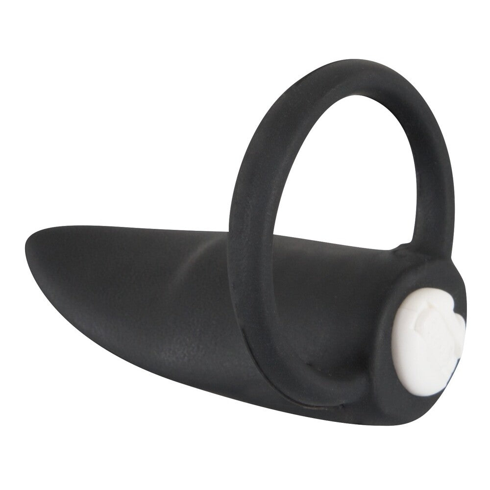 Black Velvets Vibrating Ring|Front View|"velvets design - front view"