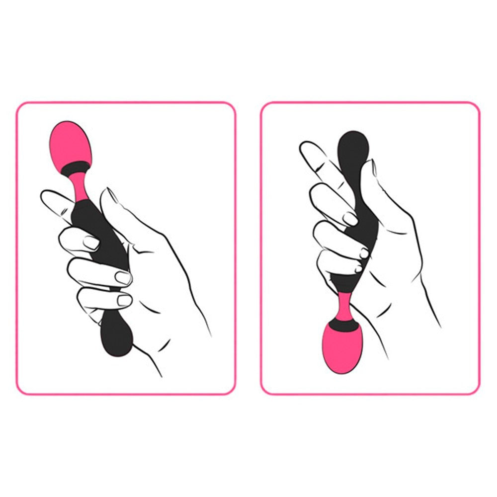Adrien Lastic Symphony Powerful Wand Massager | Detail | "multi-speed control interface - detail view"